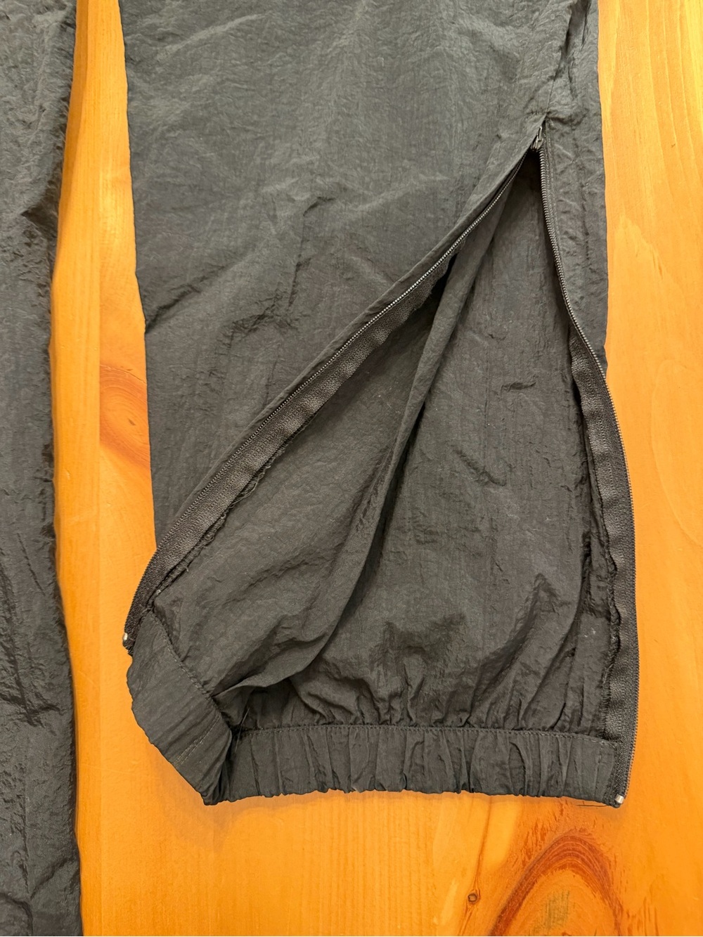 Vintage Nike Windbreaker Track Pants - Black - Size Large - Picture 5 of 6
